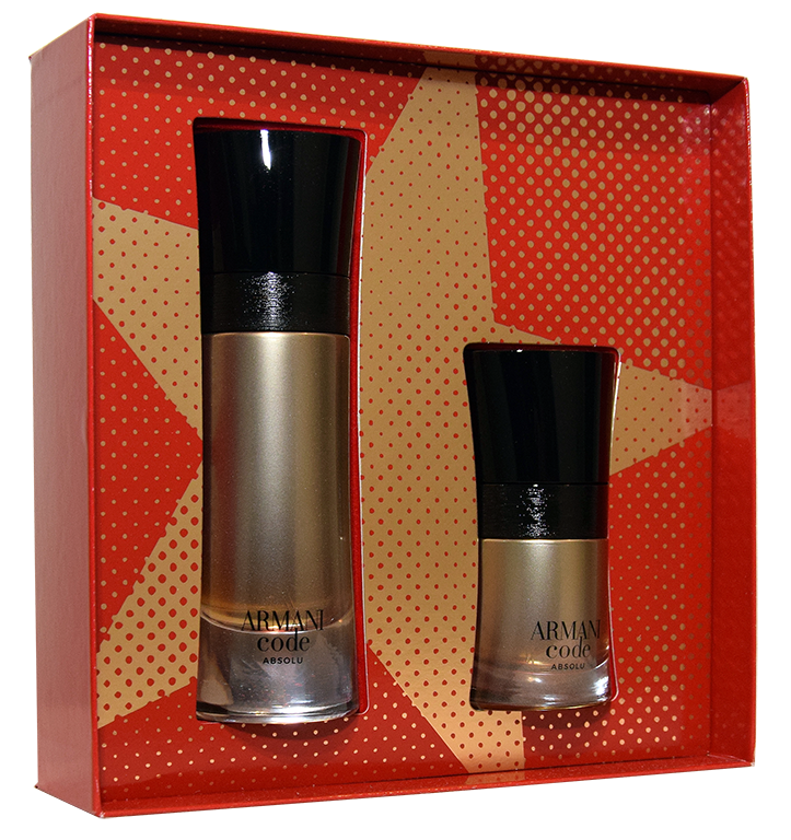 Get trendy with GIORGIO ARMANI Armani Code Absolu Gift Set for Men -  available at Scentbay. Grab yours for $110 today!