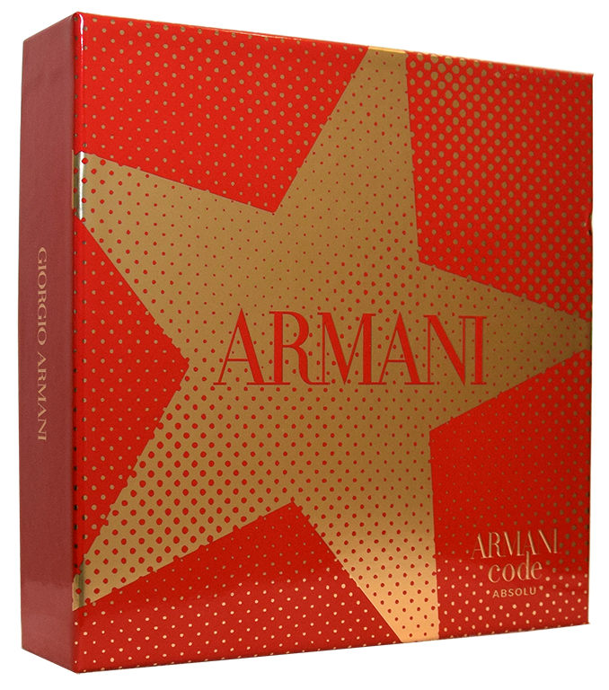 Get trendy with GIORGIO ARMANI Armani Code Absolu Gift Set for Men -  available at Scentbay. Grab yours for $110 today!