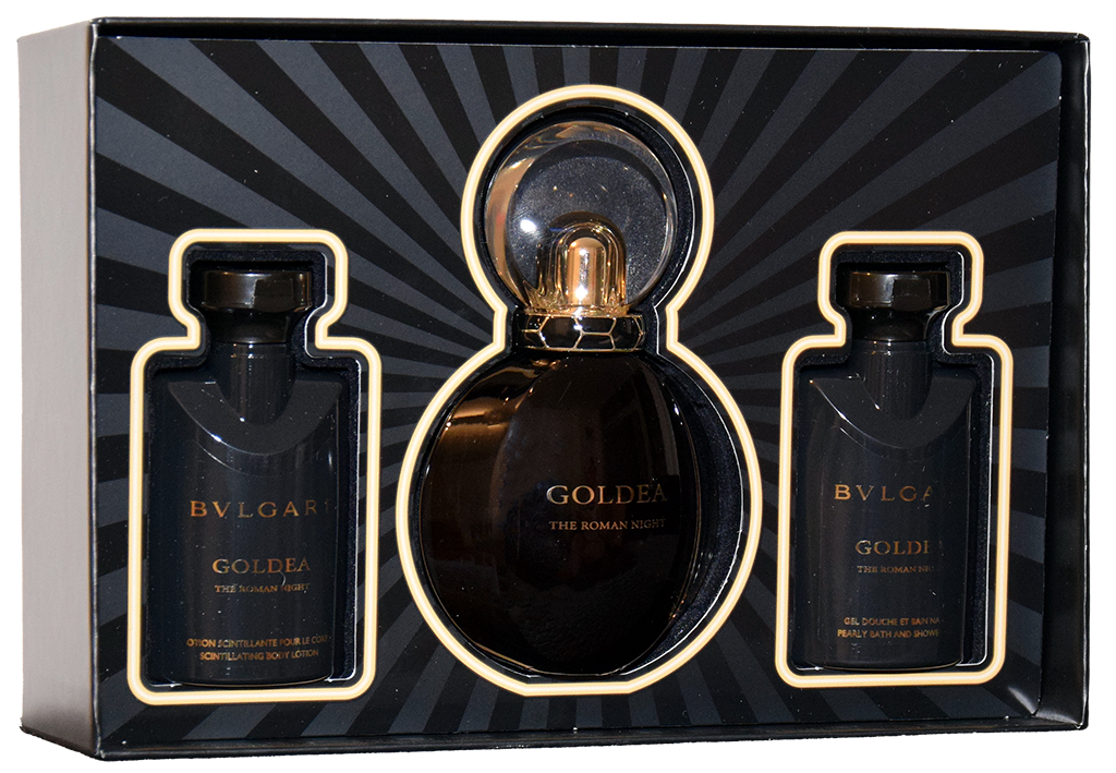 Get trendy with BVLGARI Goldea The Roman Night Gift Set for Women -  available at Scentbay. Grab yours for $80 today!