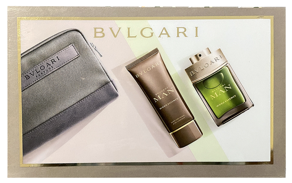 Get trendy with BVLGARI Man Wood Essence Gift Set for Men -  available at Scentbay. Grab yours for $115 today!