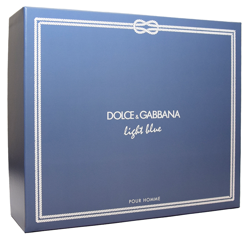 Get trendy with DOLCE & GABBANA Light Blue Gift Set for Men -  available at Scentbay. Grab yours for $100 today!