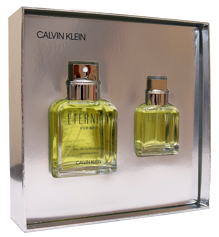 Get trendy with CALVIN KLEIN Eternity EDT 2 Pcs Gift Set for Men -  available at Scentbay. Grab yours for $70 today!