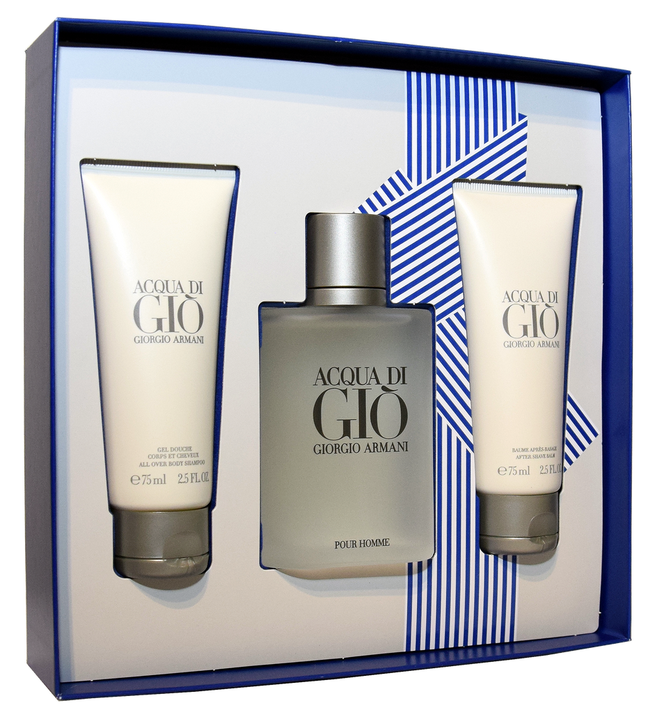 Get trendy with GIORGIO ARMANI Acqua Di Gio Gift Set 2 for Men -  available at Scentbay. Grab yours for $120 today!