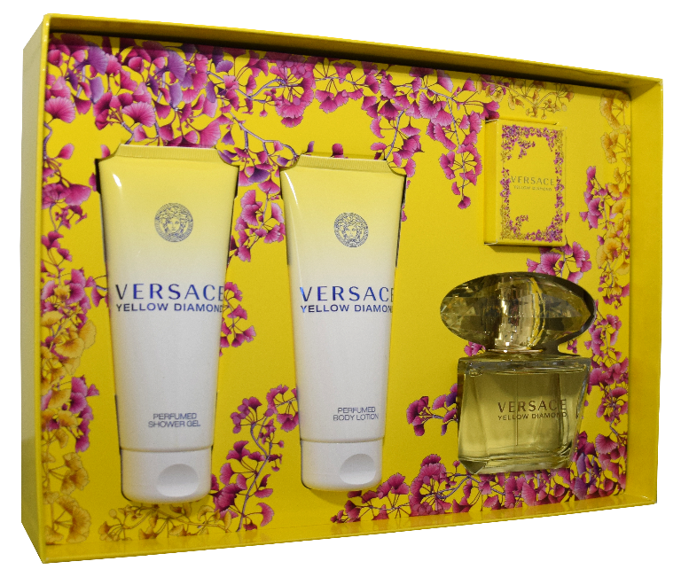 Get trendy with VERSACE Yellow Diamond Gift Set 2 for Women -  available at Scentbay. Grab yours for $120 today!