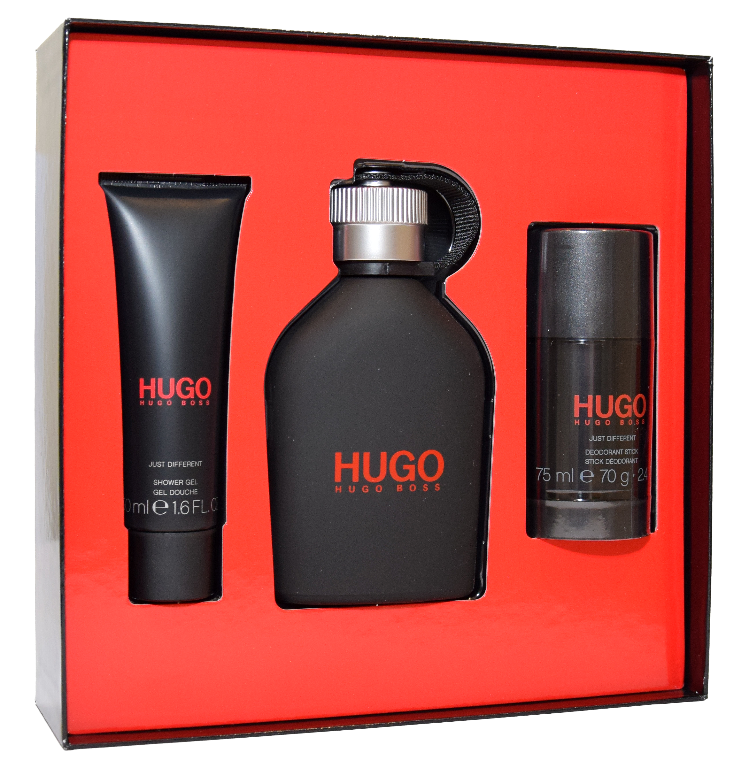Get trendy with HUGO BOSS Just Different Gift Set for Men -  available at Scentbay. Grab yours for $65 today!