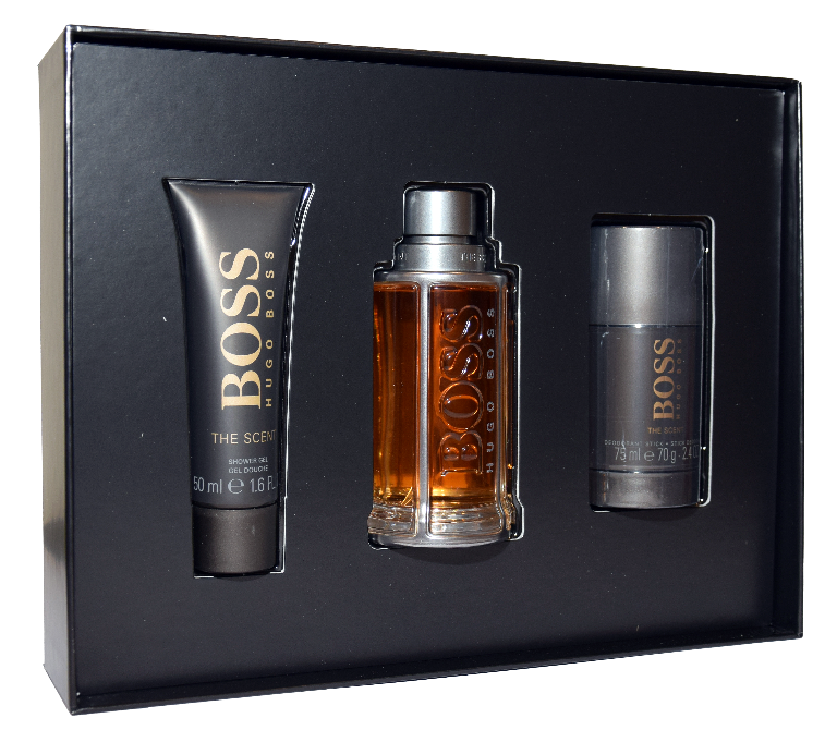 Get trendy with HUGO BOSS The Scent Gift Set for Men -  available at Scentbay. Grab yours for $80 today!