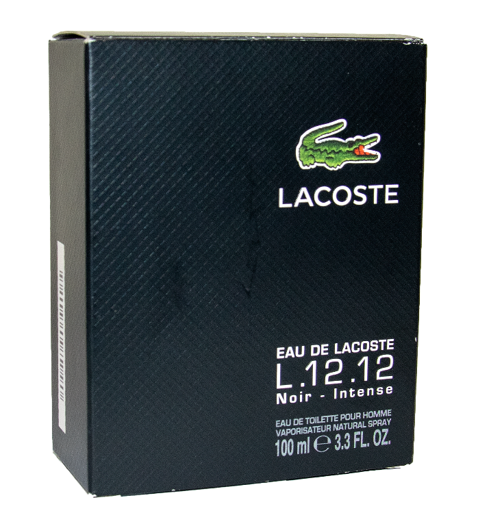 Get trendy with LACOSTE L.12.12 Noir 100 ml for Men -  available at Scentbay. Grab yours for $60 today!