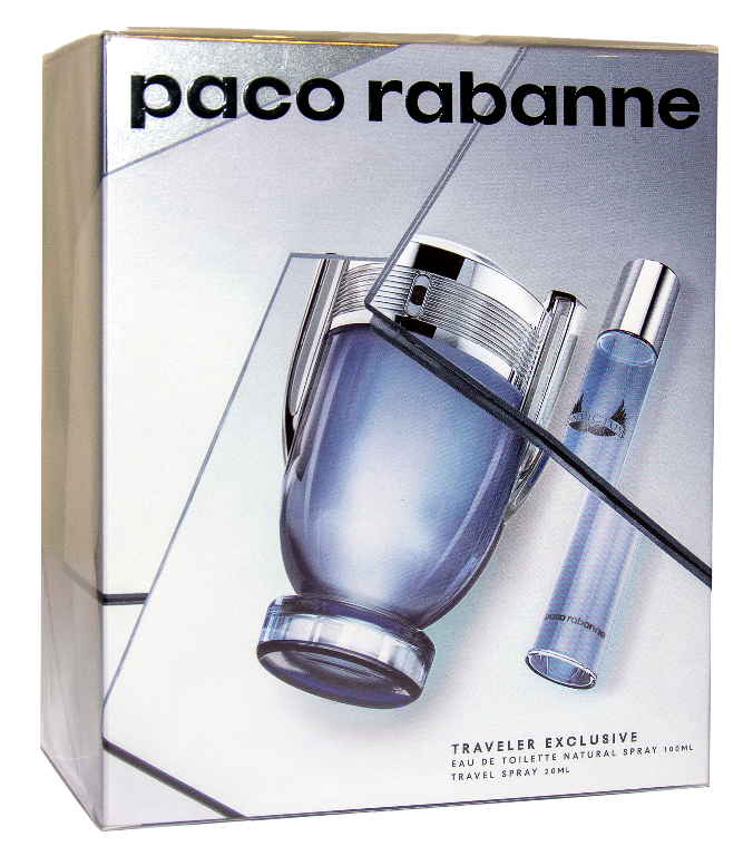 Get trendy with PACO RABANNE Invictus Travel Set for Men -  available at Scentbay. Grab yours for $95 today!