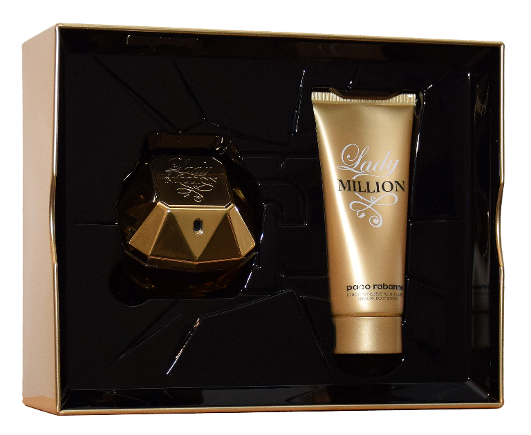 Get trendy with PACO RABANNE Lady Million Gift Set for Women -  available at Scentbay. Grab yours for $105 today!