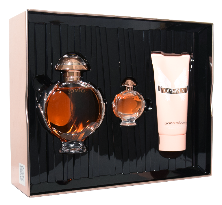 Get trendy with PACO RABANNE Olympea Gift Set for Women -  available at Scentbay. Grab yours for $65 today!
