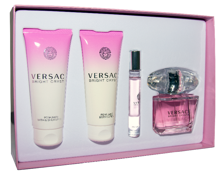 Get trendy with VERSACE Bright Crystal Gift Set for Women -  available at Scentbay. Grab yours for $90 today!