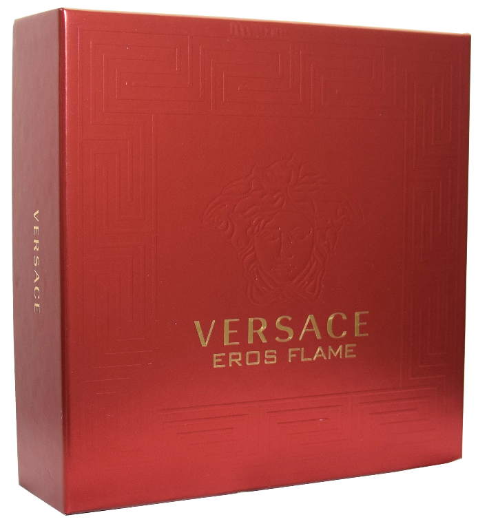 Get trendy with VERSACE Eros Flame Gift Set for Men -  available at Scentbay. Grab yours for $110 today!